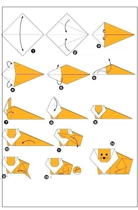 Origami adım 2