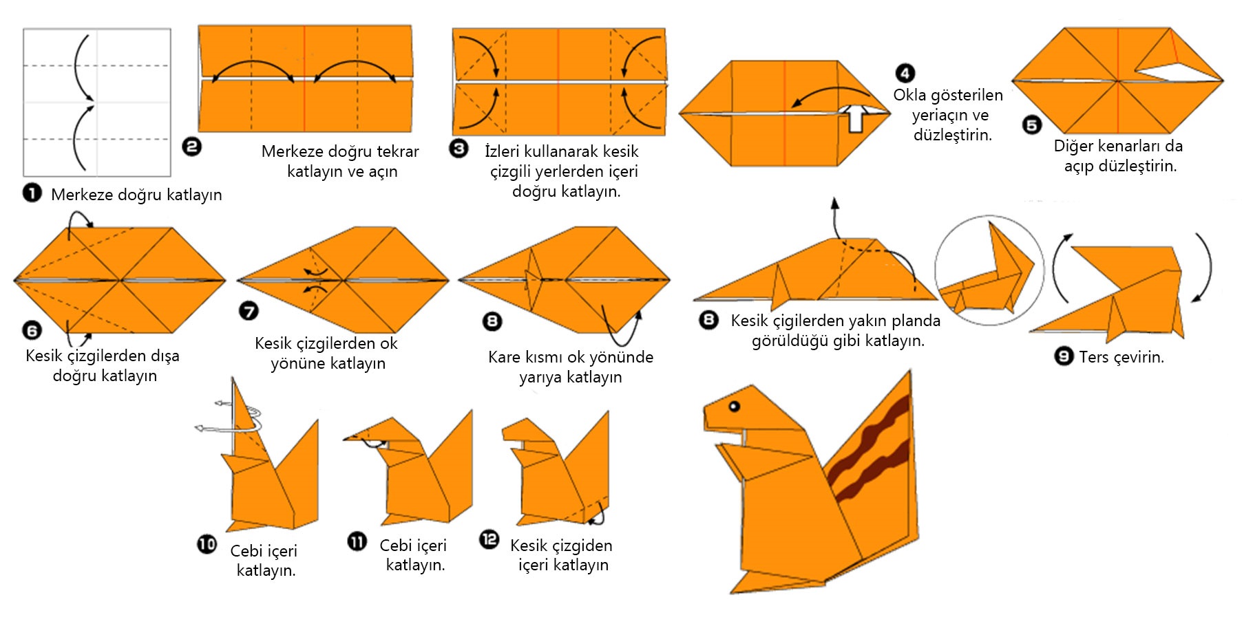 Origami adım 3